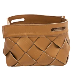10th Basket Small Teak by Massimo Castagna